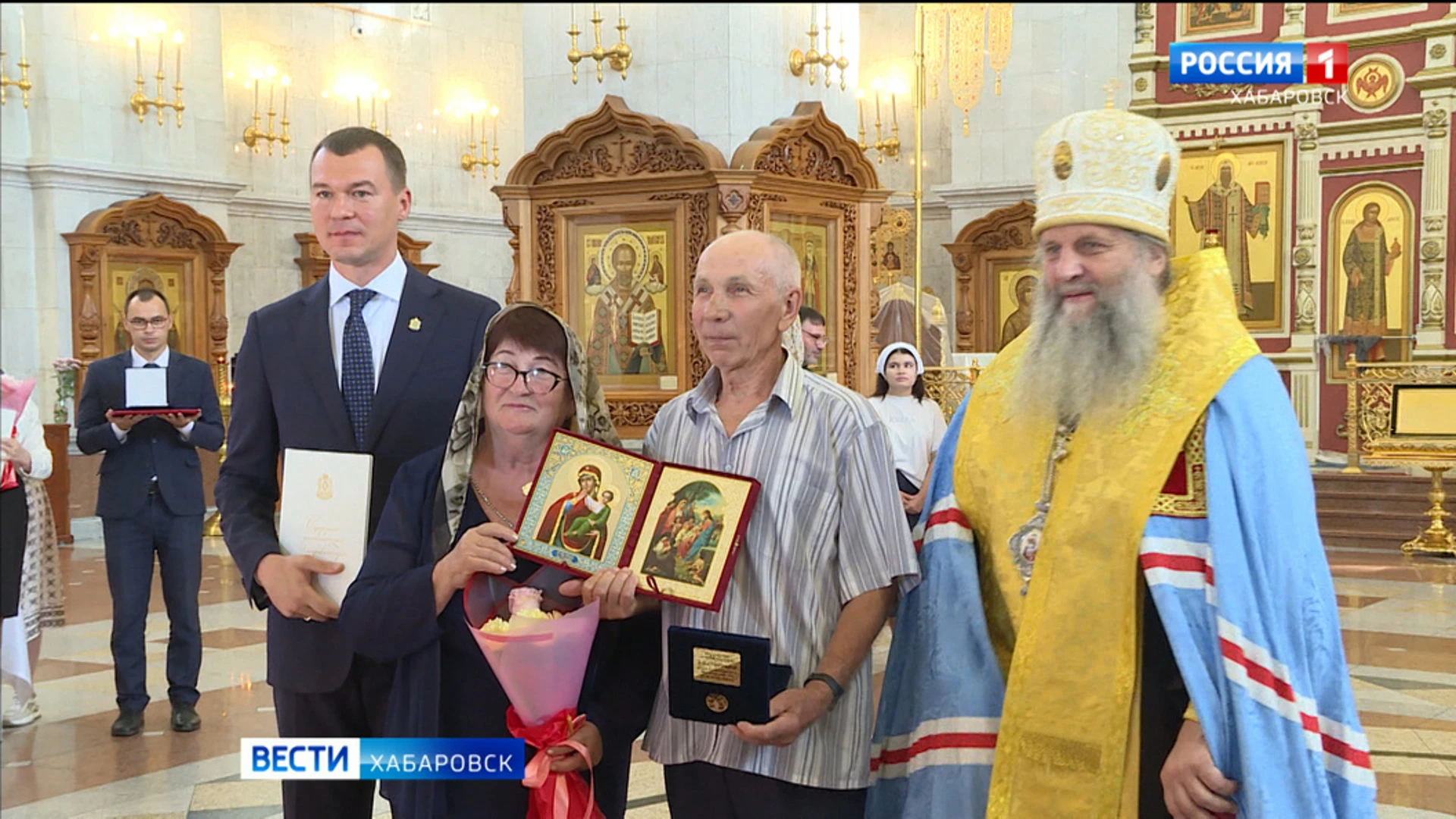 Следуя примеру муромских святых: День семьи, любви и верности отметили в Хабаровском крае