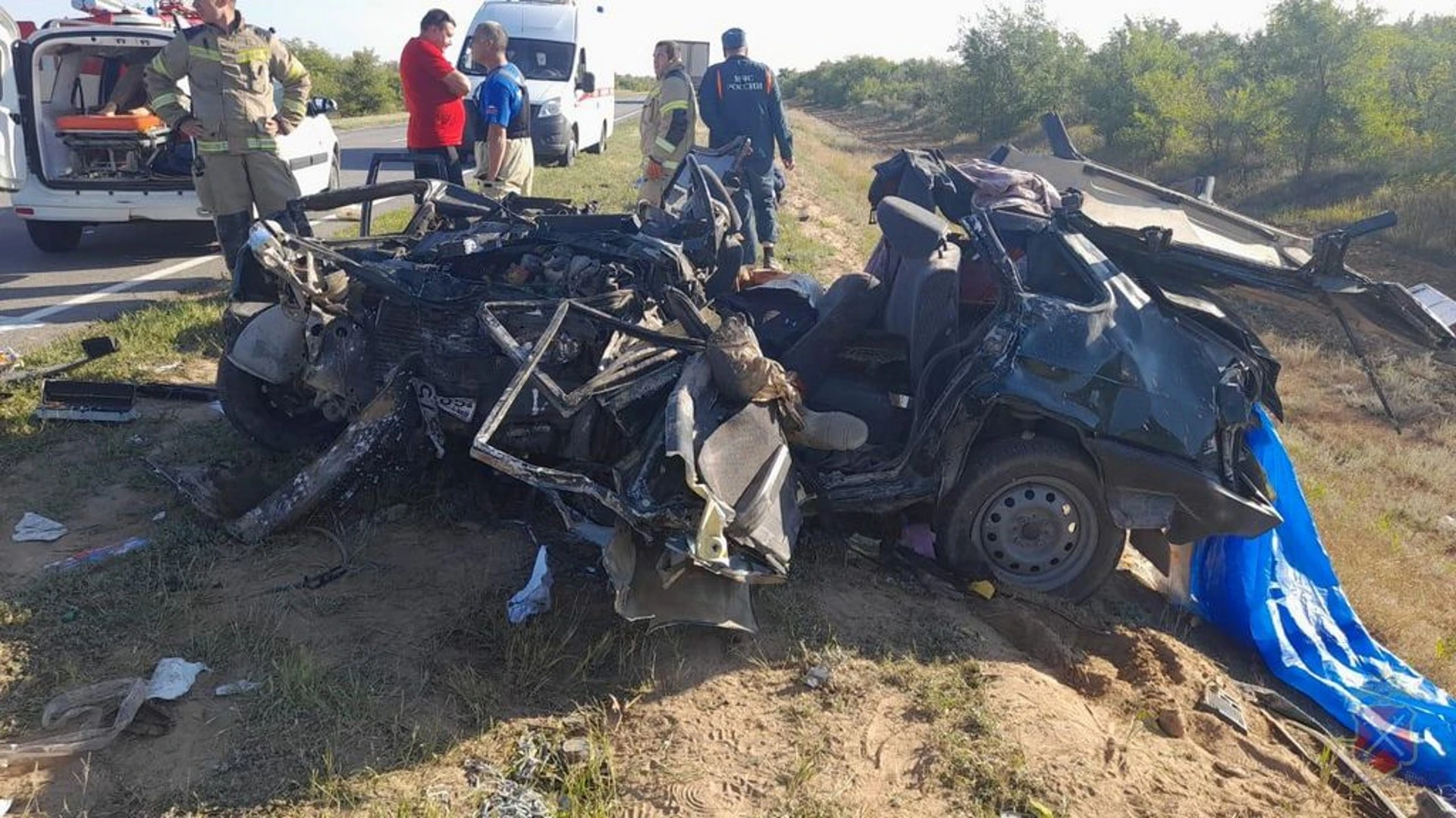 Четверо погибли в ДТП на трассе в Волгоградской области