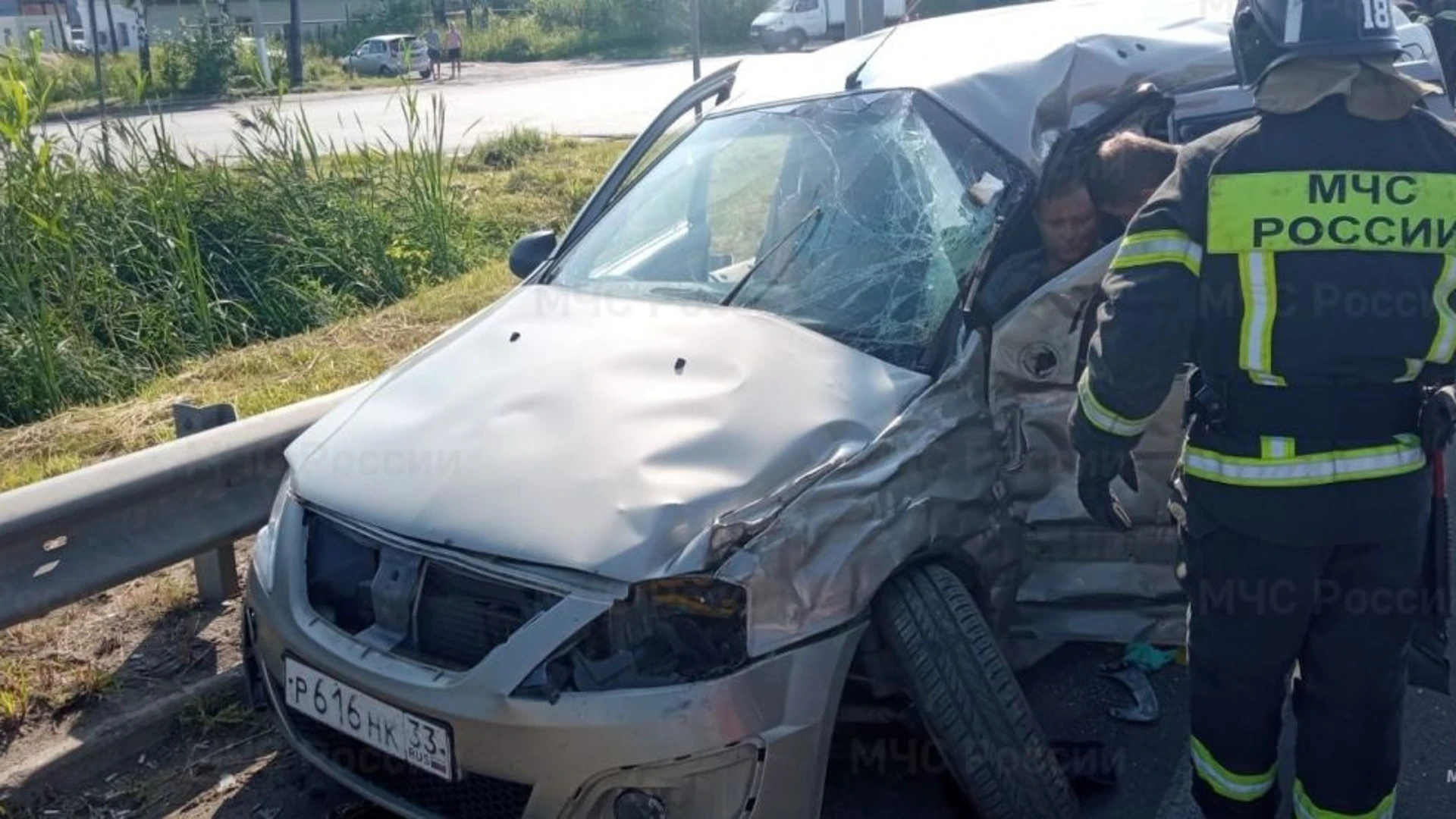 Во Владимирской области на М-7 в результате ДТП потребовалась деблокировка