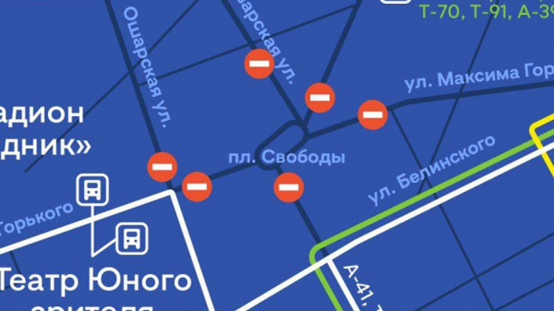 В Нижнем Новгороде перекроют площадь Свободы с 8 июля из-за строительства метро