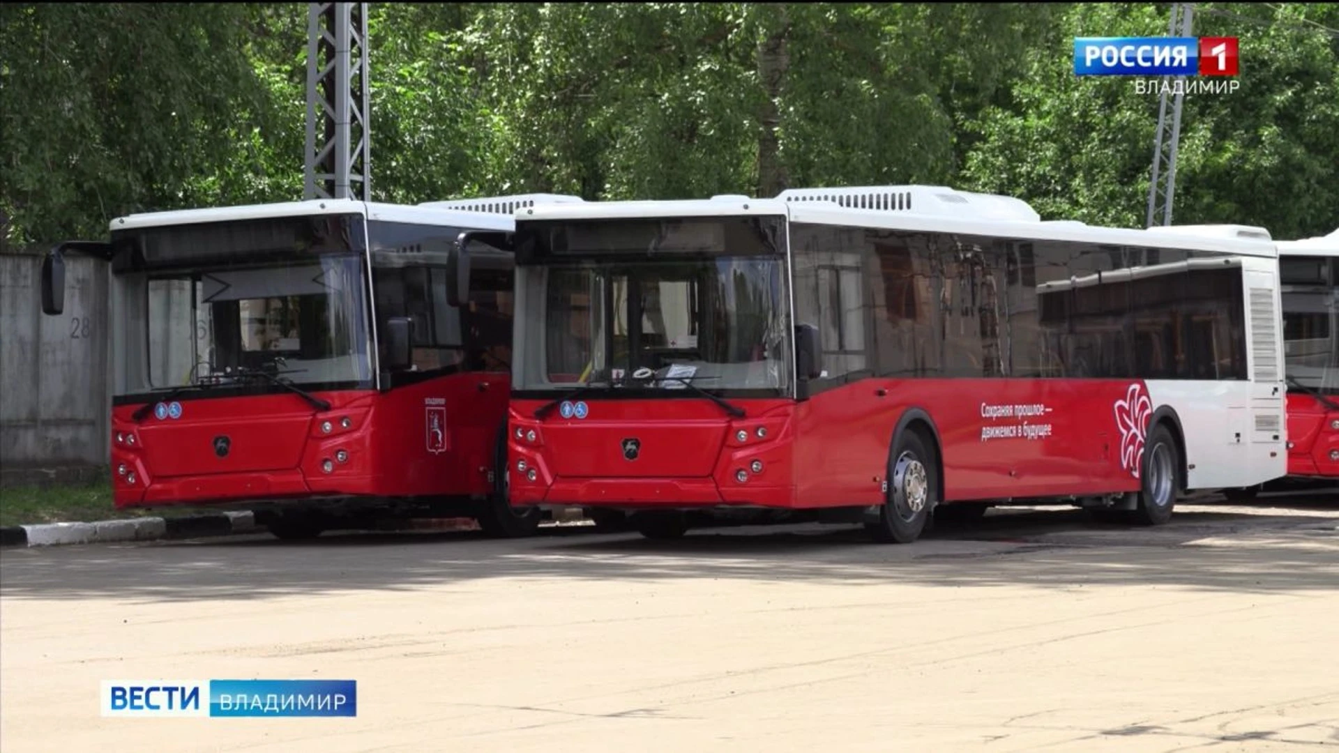 Во Владимир прибыла первая партия новых дизельных автобусов