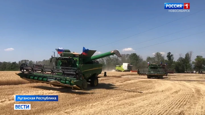 Вести. Новосибирск Аграрные предприятия Новосибирской области отправили очередной гуманитарный груз в Донбасс