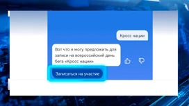 Подать заявку на участие в спортивном событии "Кросс нации" можно через Госуслуги