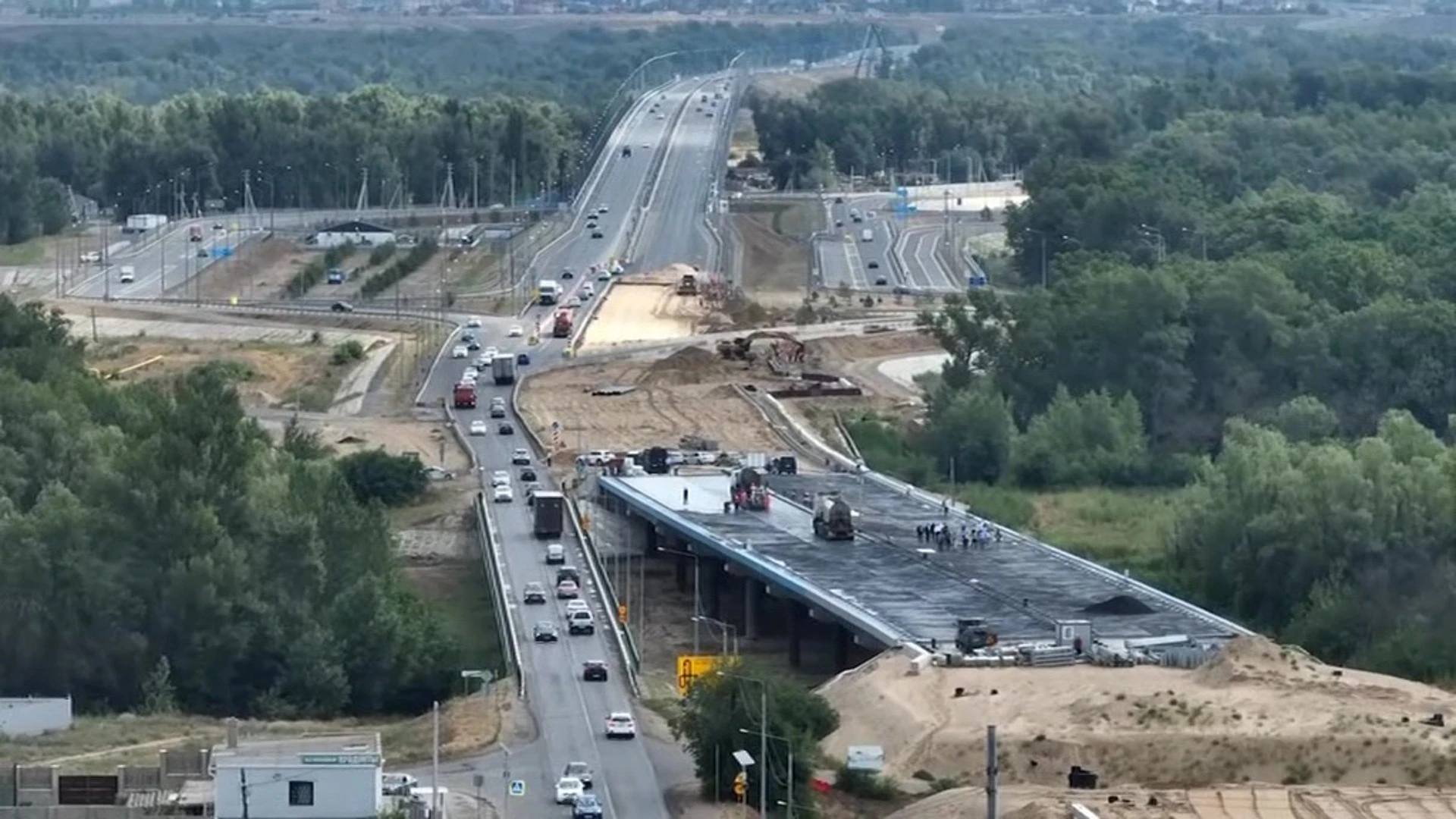 Строительство моста в Волгоградской области идет без срывов