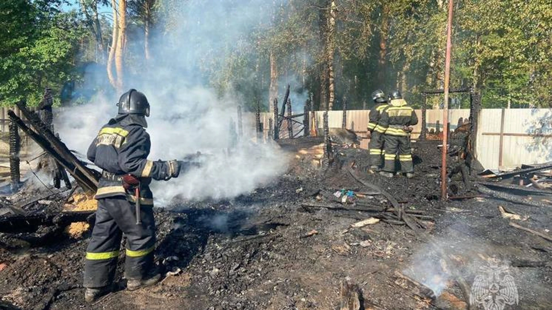 В Новосибирске 11-летний мальчик погиб в пожаре на даче