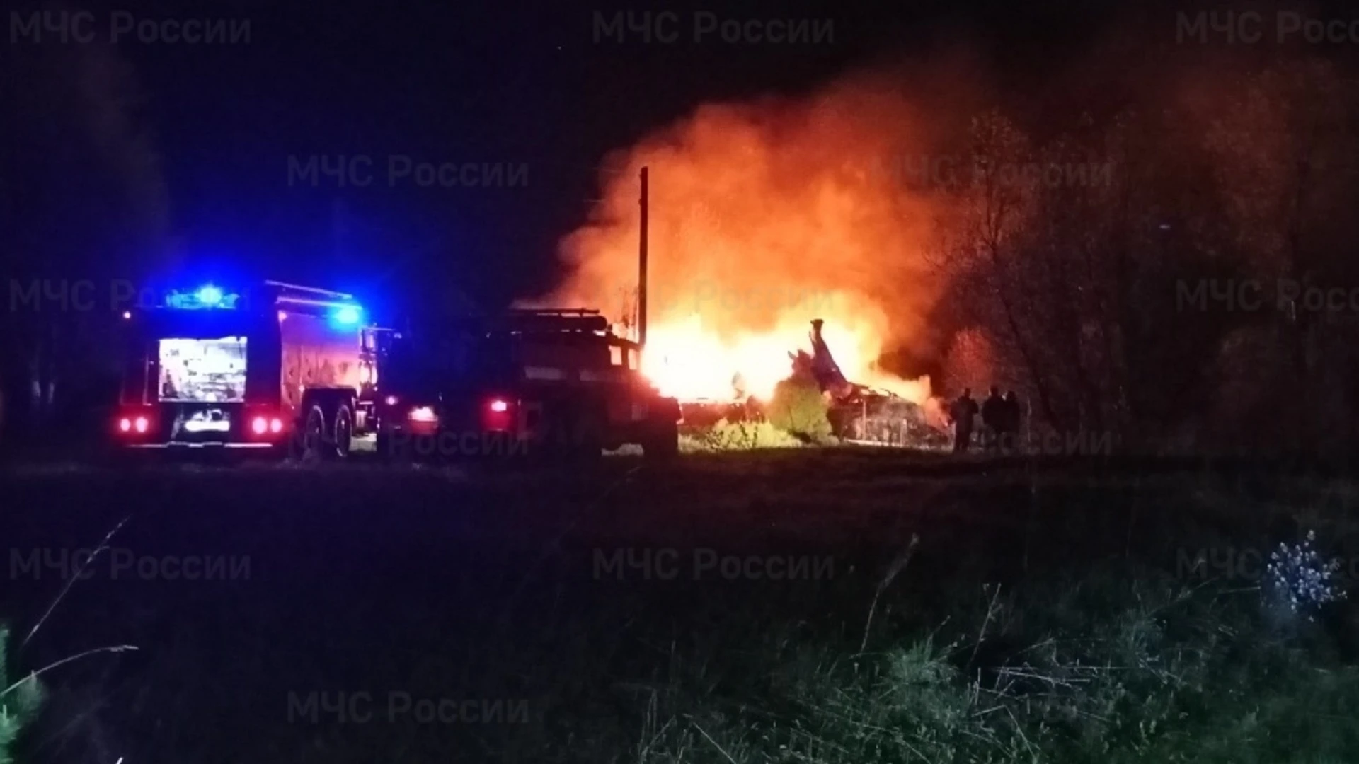 В Подмосковье на пожаре погибли четыре человека, в том числе двое детей