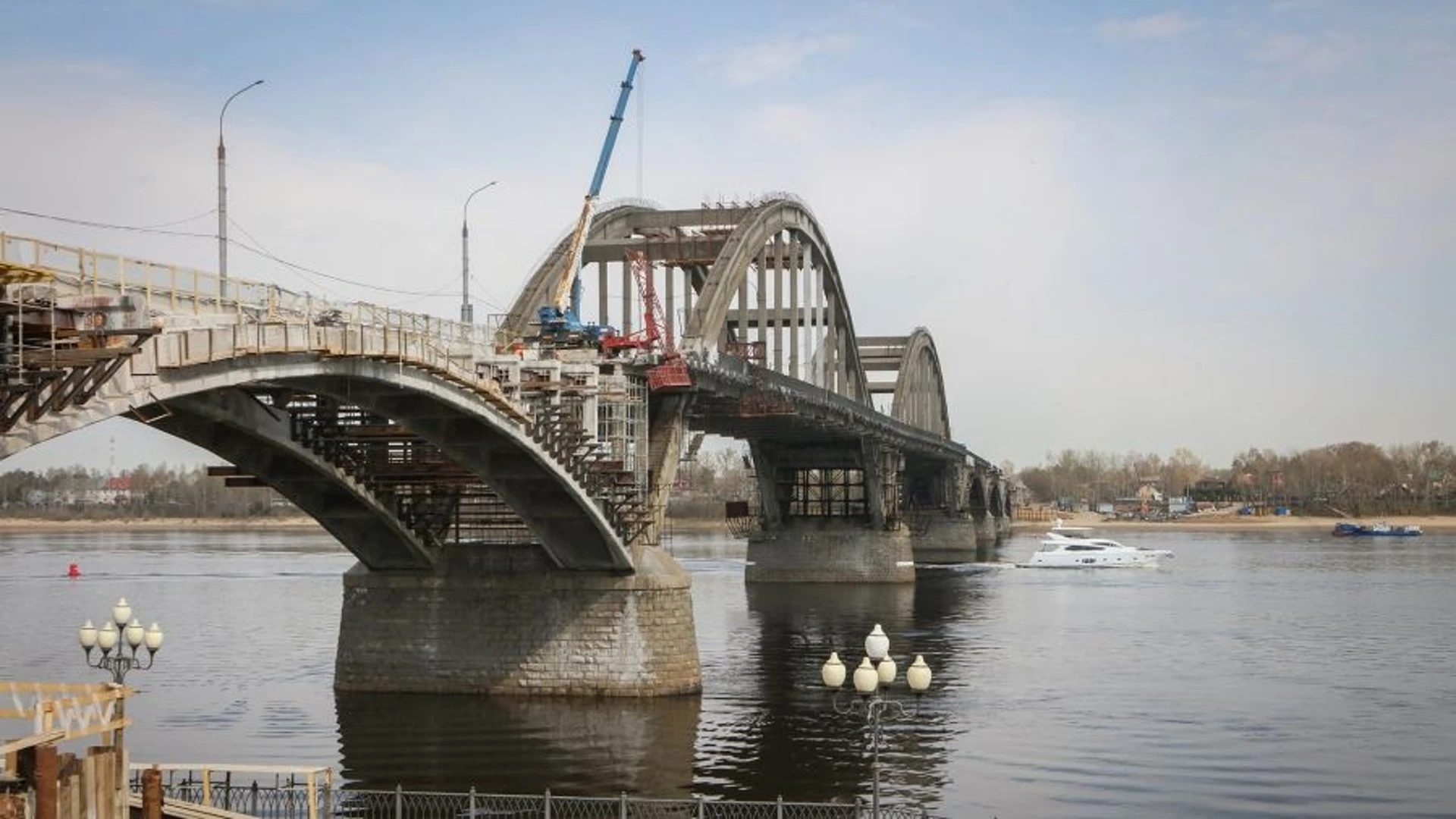 В Рыбинске движение по Волжскому мосту полностью перекроют на четыре дня