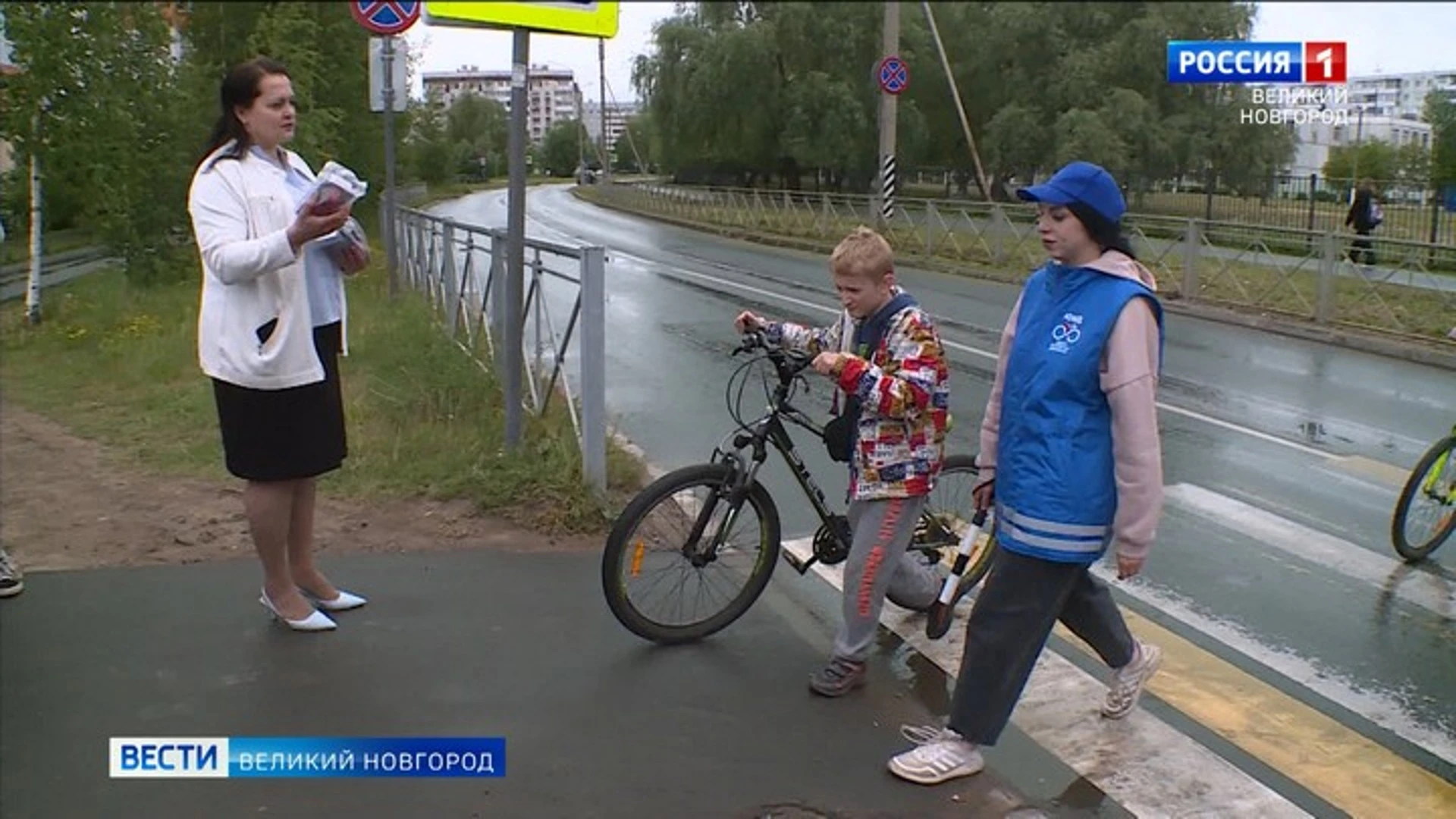 В Новгородской области прошла региональная акция "Осторожно! Самокат!"