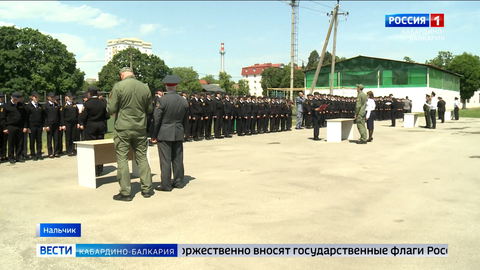 Больше ста студентов КБР стали кадетами России