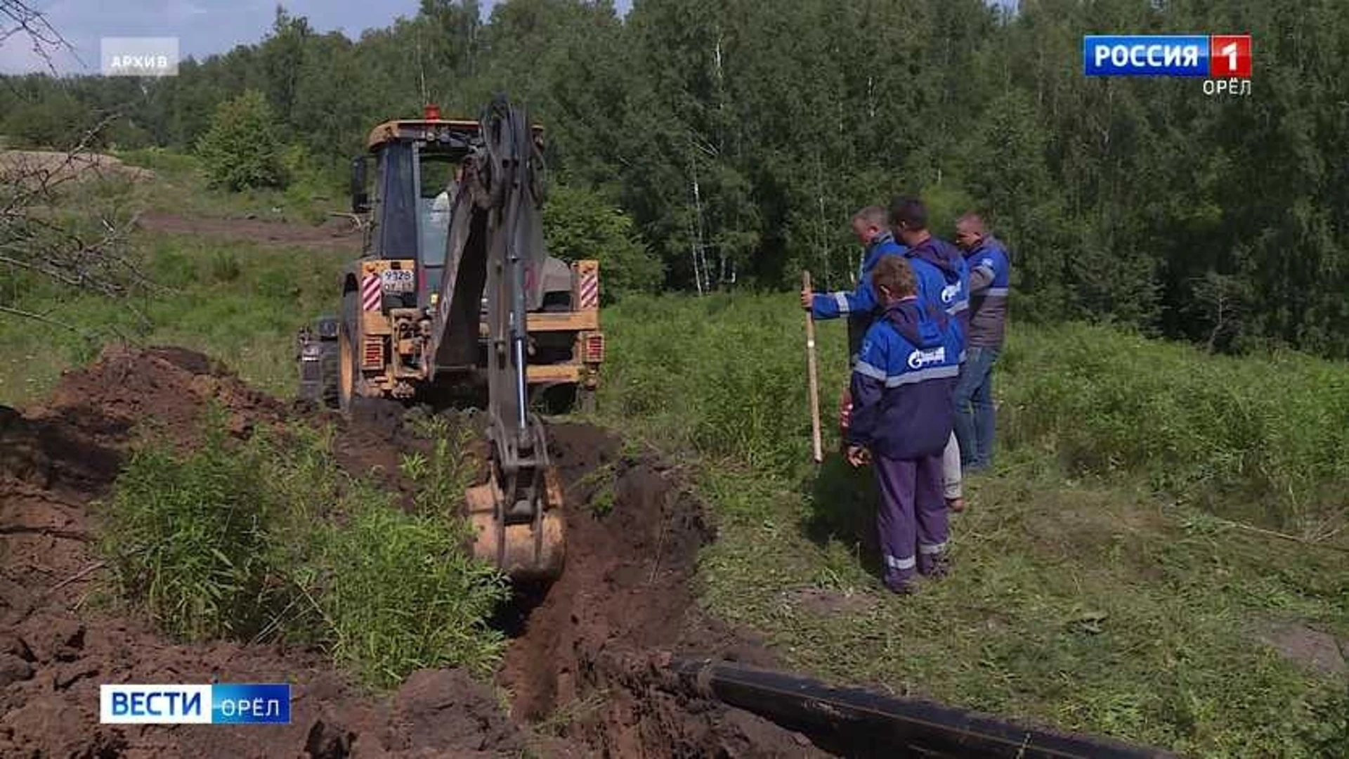 В Малоархангельском районе проложено более пяти километров водопроводных сетей