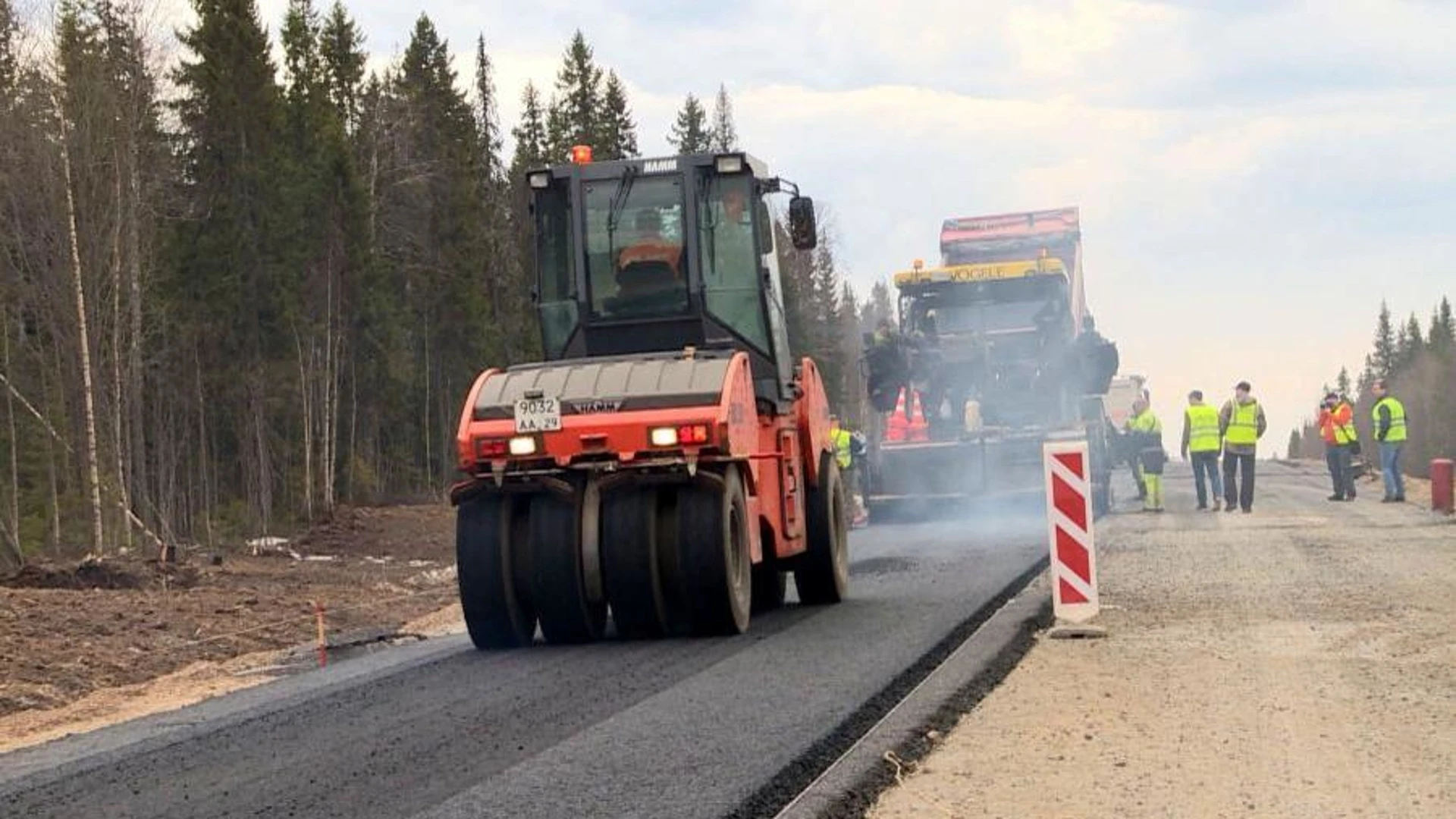 Более 40 километров дороги на Онегу приведут в нормативное состояние уже в этом году