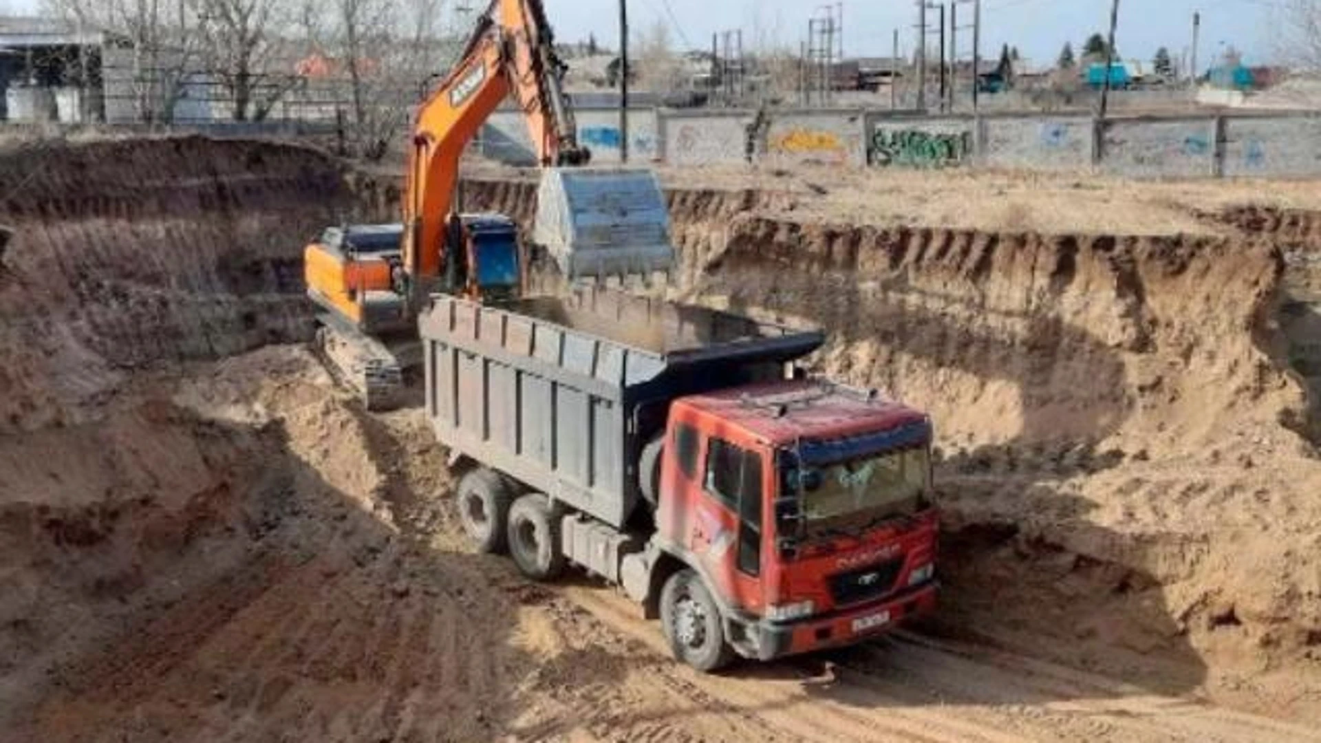 В моногороде Бурятии началось строительство плавательного бассейна