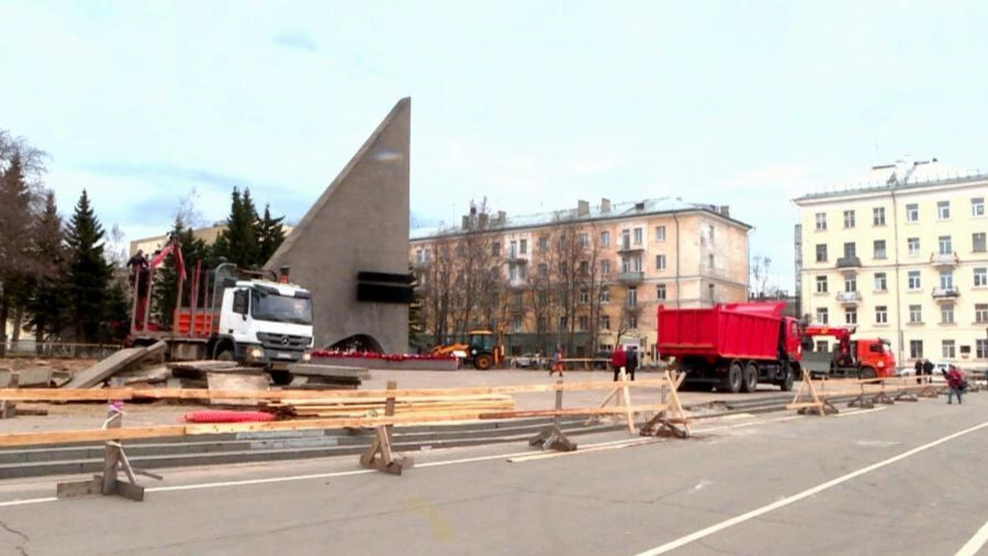 В Архангельске стартовала реконструкция Площади Мира