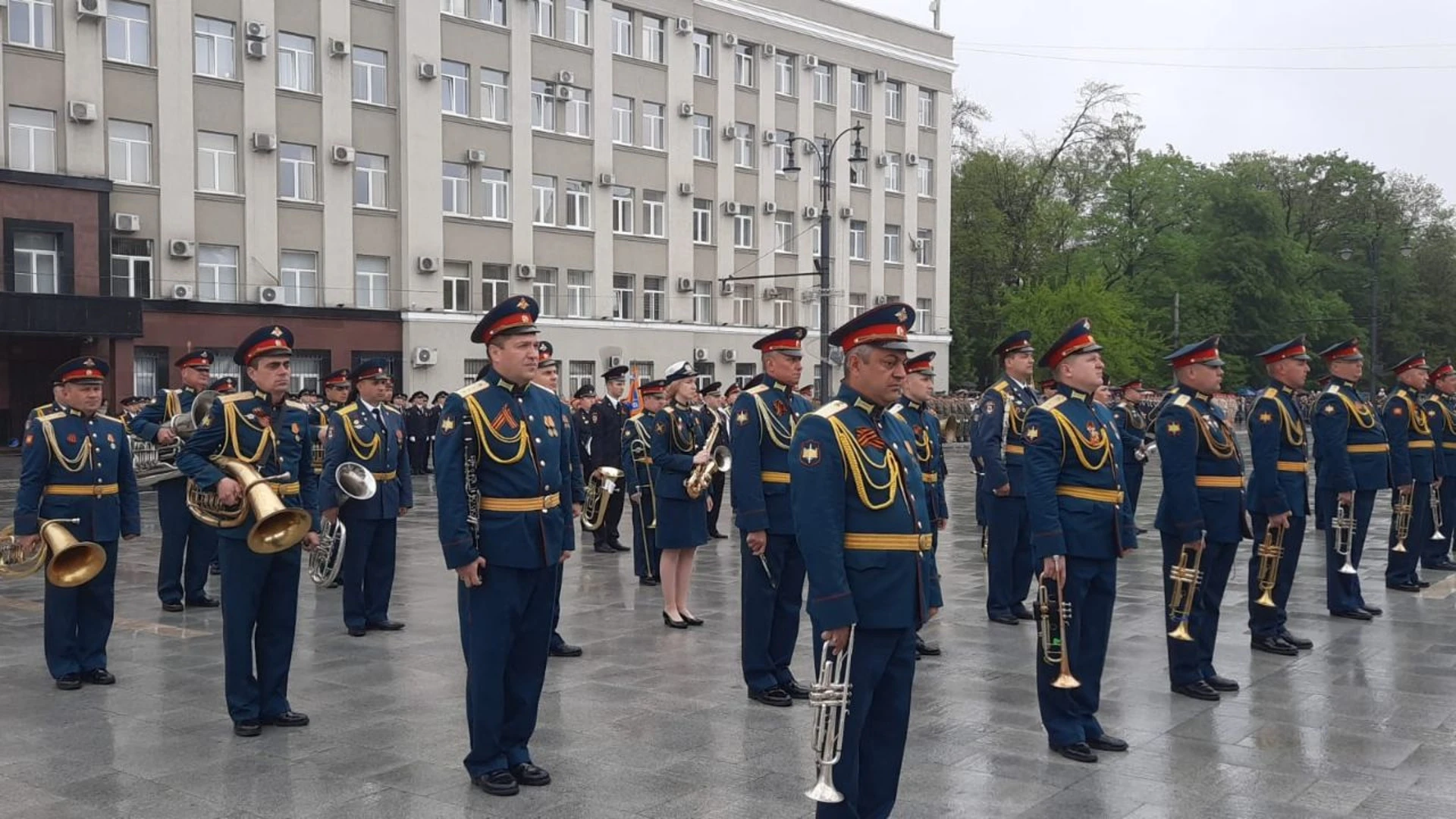 Во Владикавказе прошел парад в честь 78-й годовщины Победы в Великой Отечественной войне