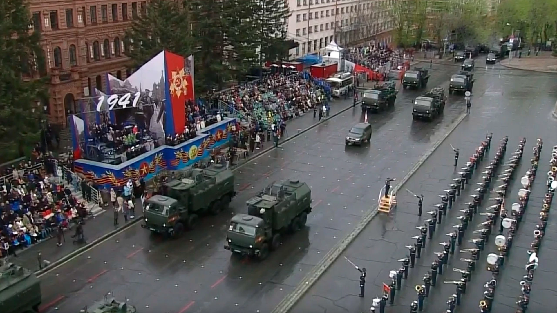 Самый масштабный на Дальнем Востоке военный Парад прошел сегодня в Хабаровске