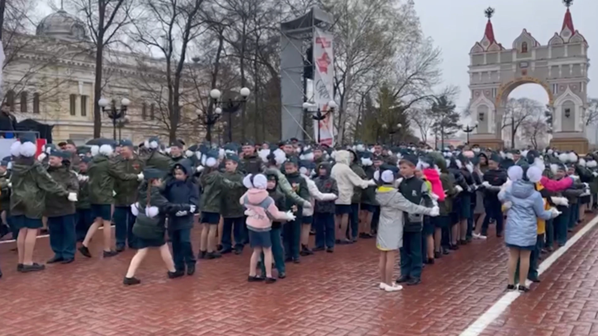 В Благовещенске прошли торжественные мероприятия в преддверии 9 Мая