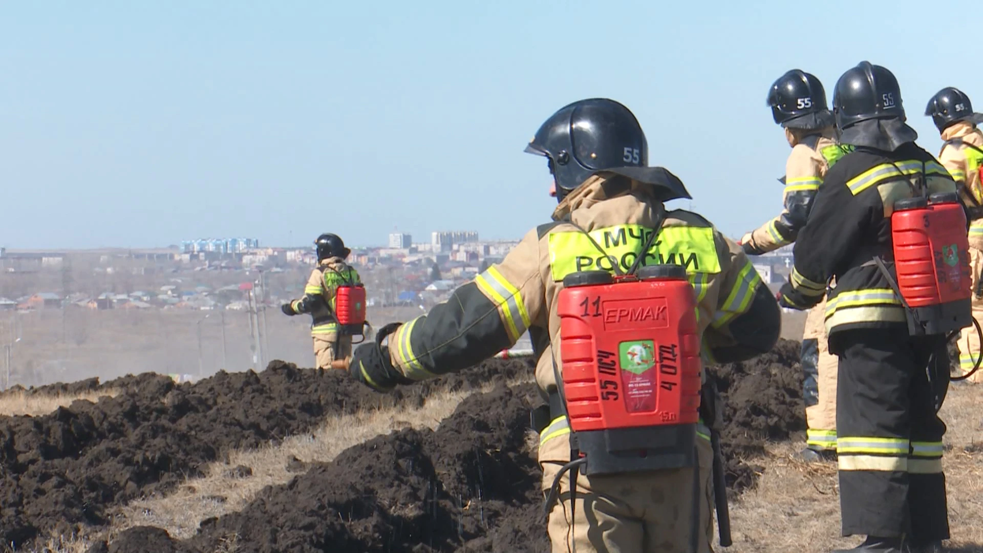 В Курганской области локализовали 6 угрожающих населенным пунктам пожаров