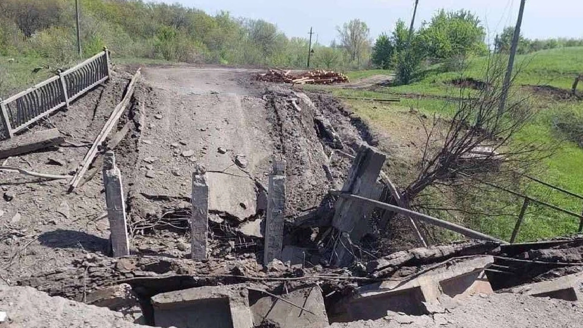 Моста, по которому противник снабжался в Артемовске, больше нет