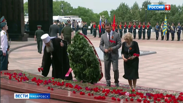 Вести. Хабаровск В Хабаровском крае проходят мероприятия, посвящённые Дню памяти и скорби