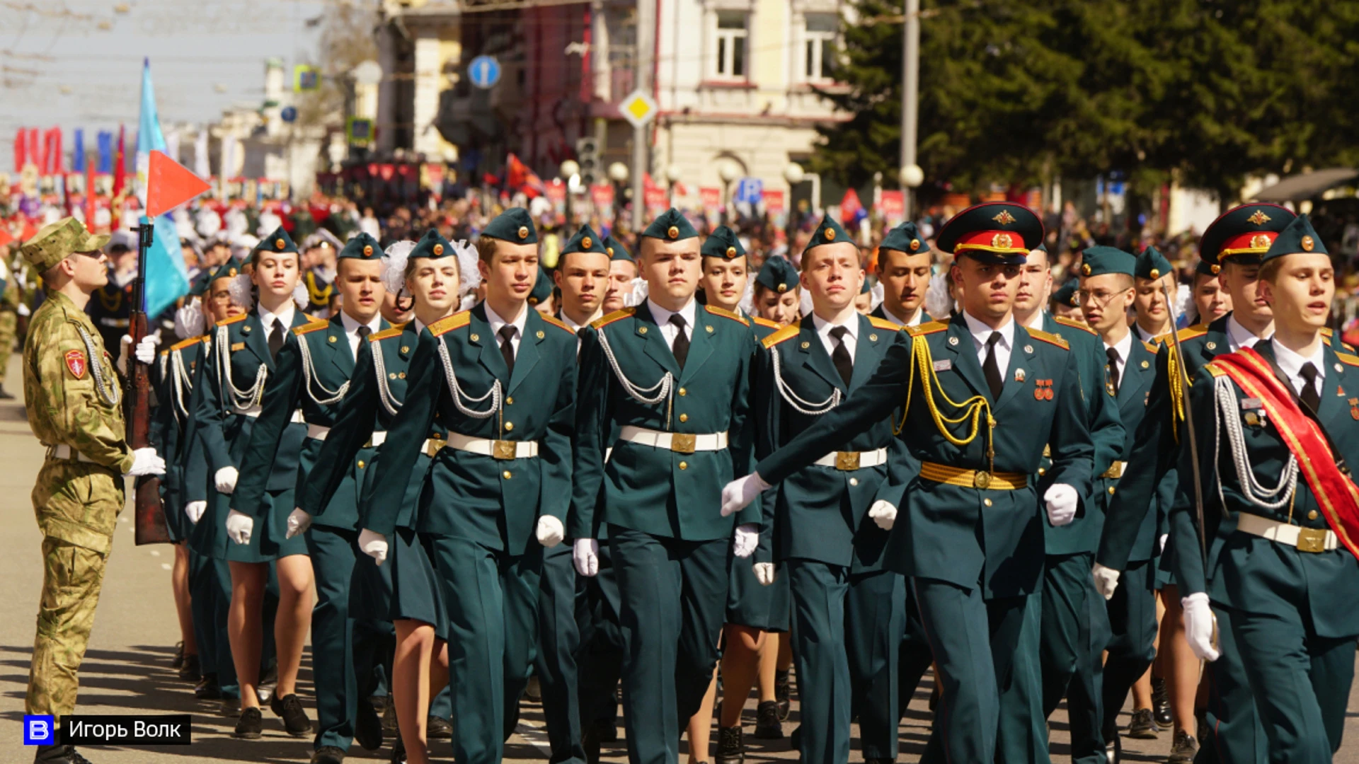 Репетиция парада перед 9 мая в Томске пройдет в это воскресенье