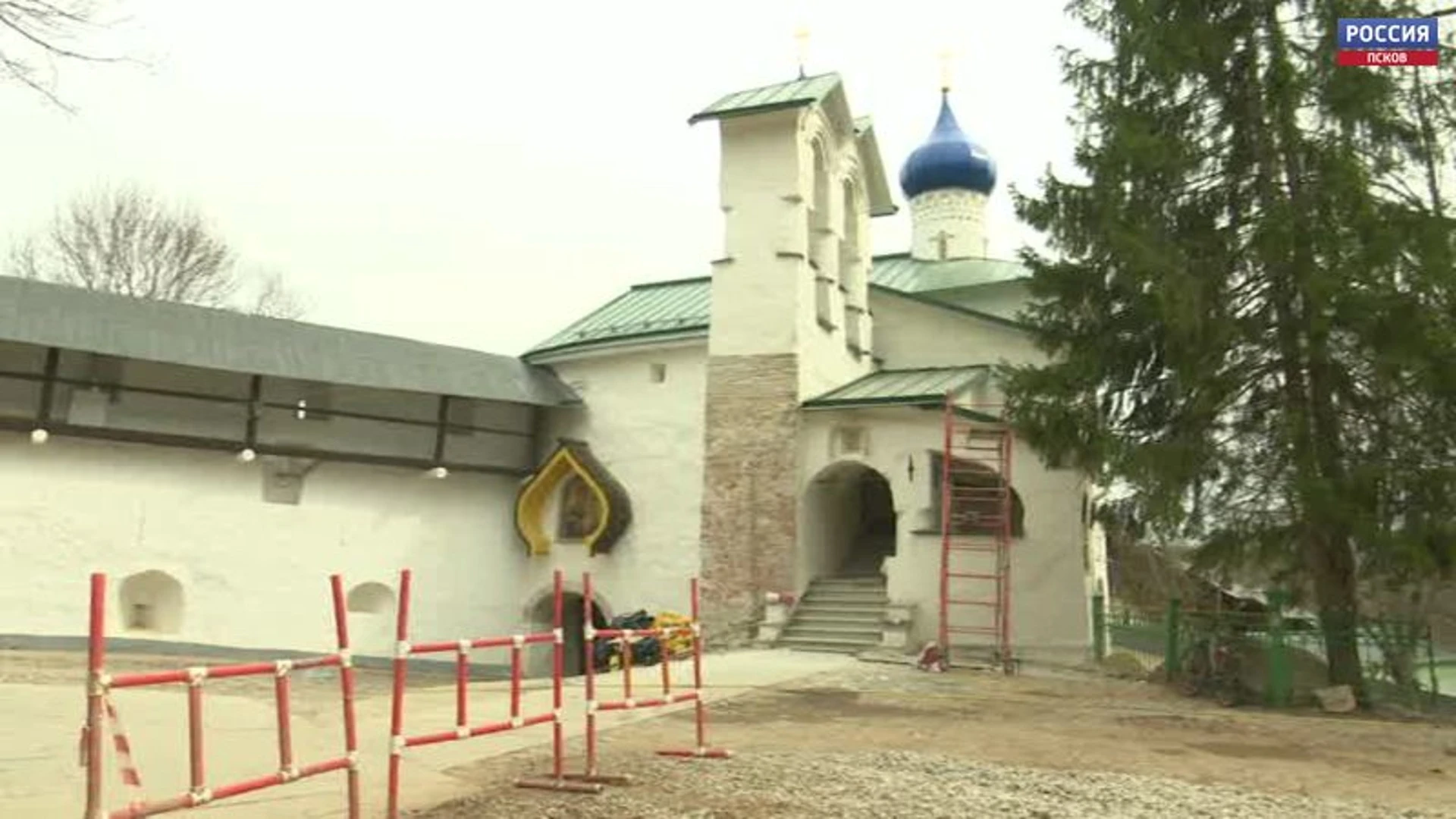 В конце мая в церкви Николы Ратного в Псково-Печерском монастыре начнутся богослужения