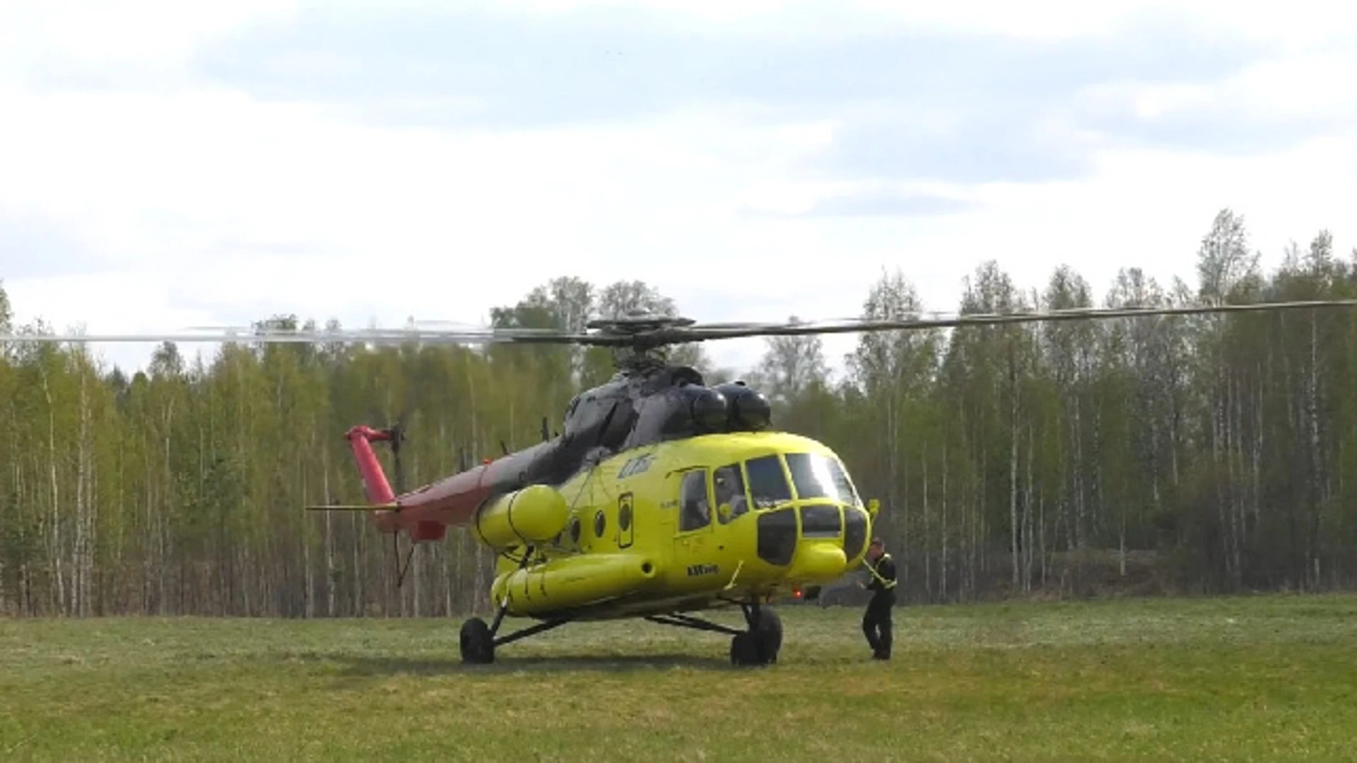 Тюменские отряды помогают тушить пожары в Курганской области