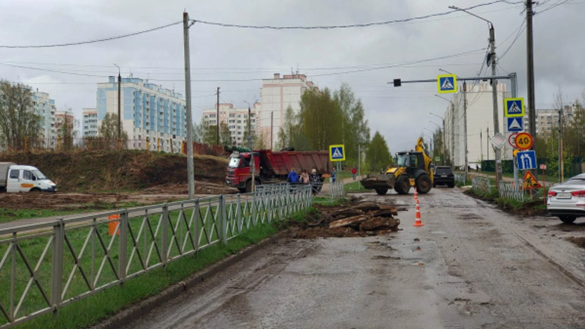 В Костроме начался комплексный ремонт дорог по нацпроекту