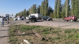 Двое взрослых и 5-летний ребенок пострадали в ДТП с ВАЗом и Ниссаном под Липецком