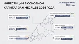 Инвестиции в экономику УрФО составили более 2,3 трлн рублей