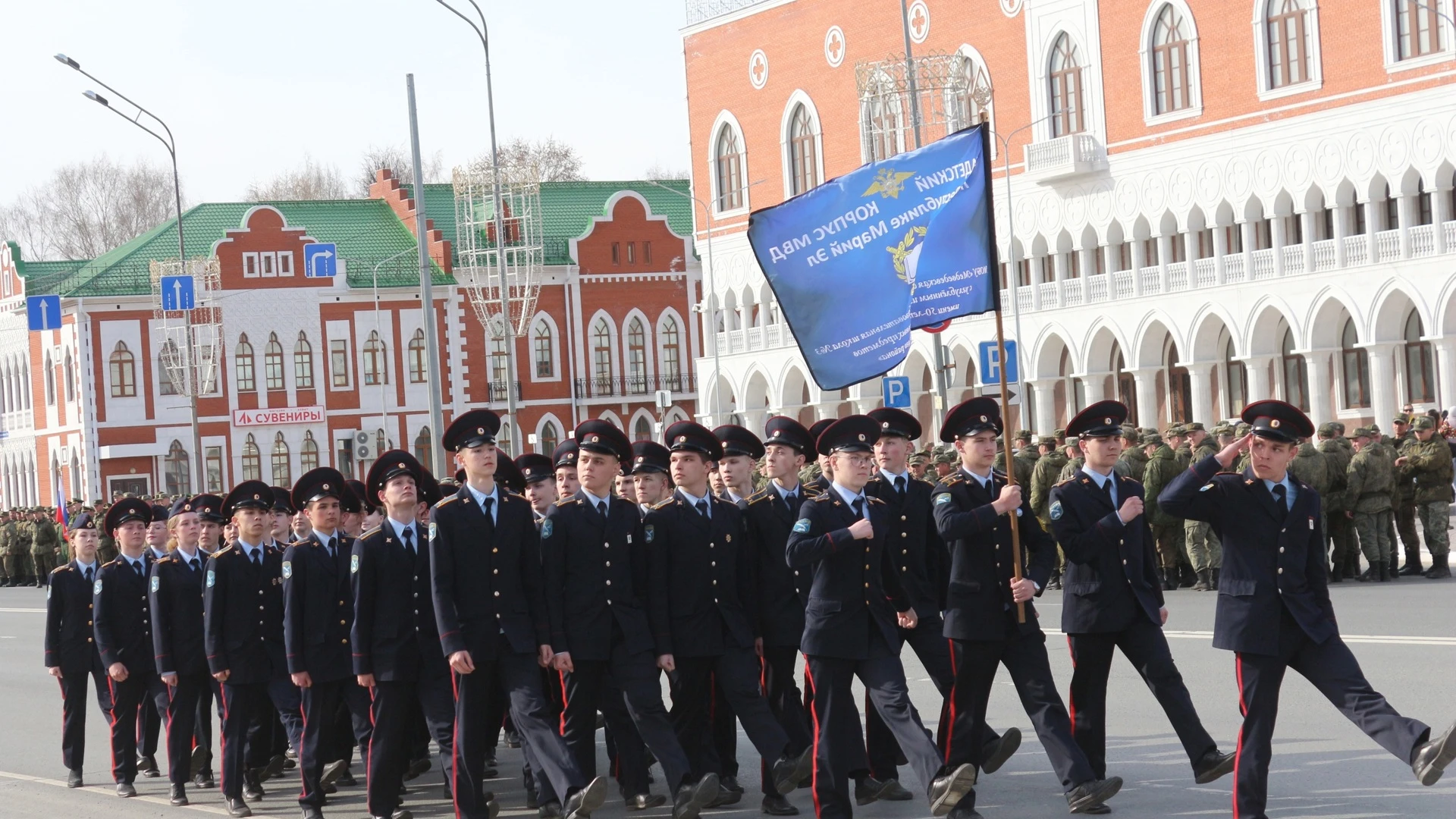 В Йошкар-Оле на следующей неделе продолжатся репетиции Парада Победы и ограничения движения транспорта