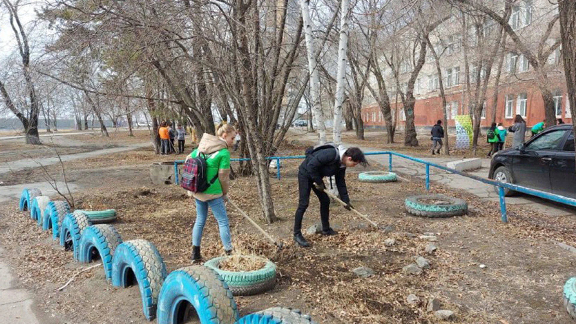 Тонны мусора за пять дней собрали жители Благовещенска