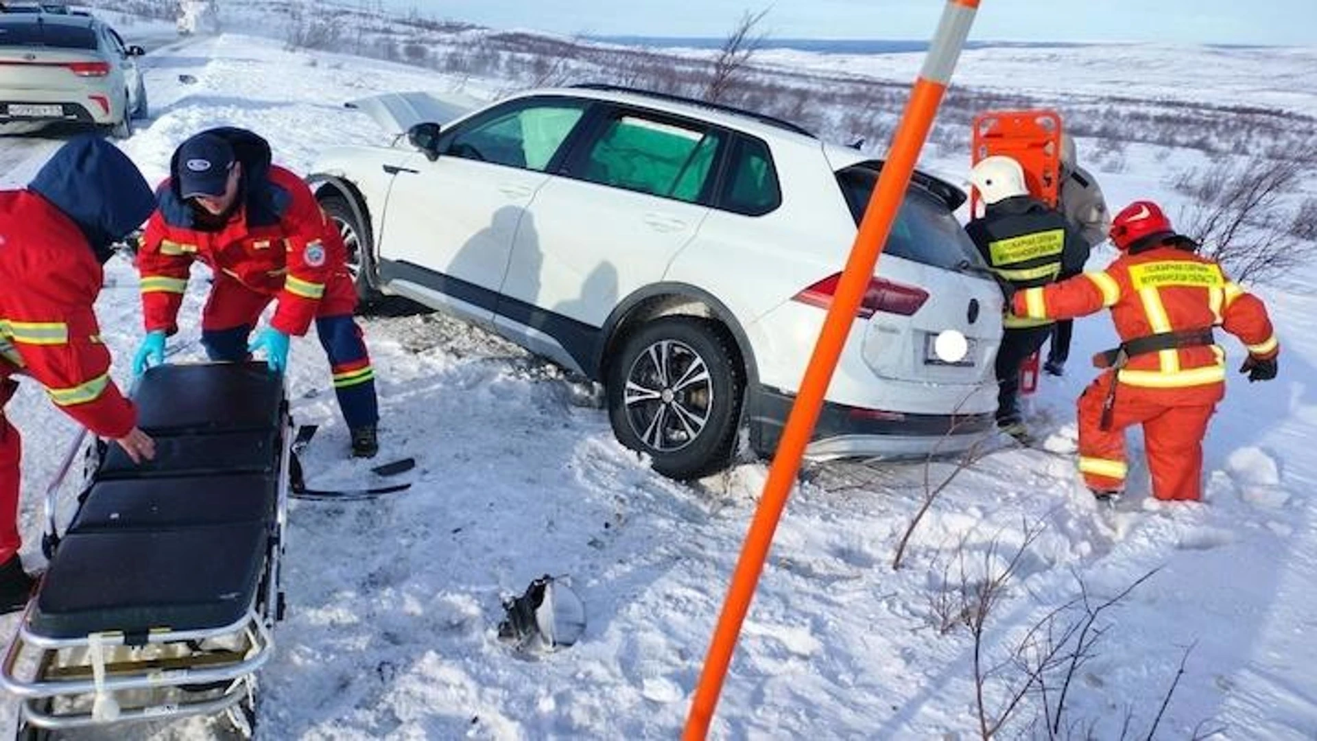 Четыре человека пострадали в результате ДТП в Печенгском округе