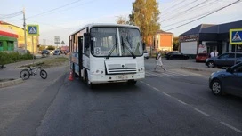 В Марий Эл 7-летний велосипедист попал под колёса автобуса