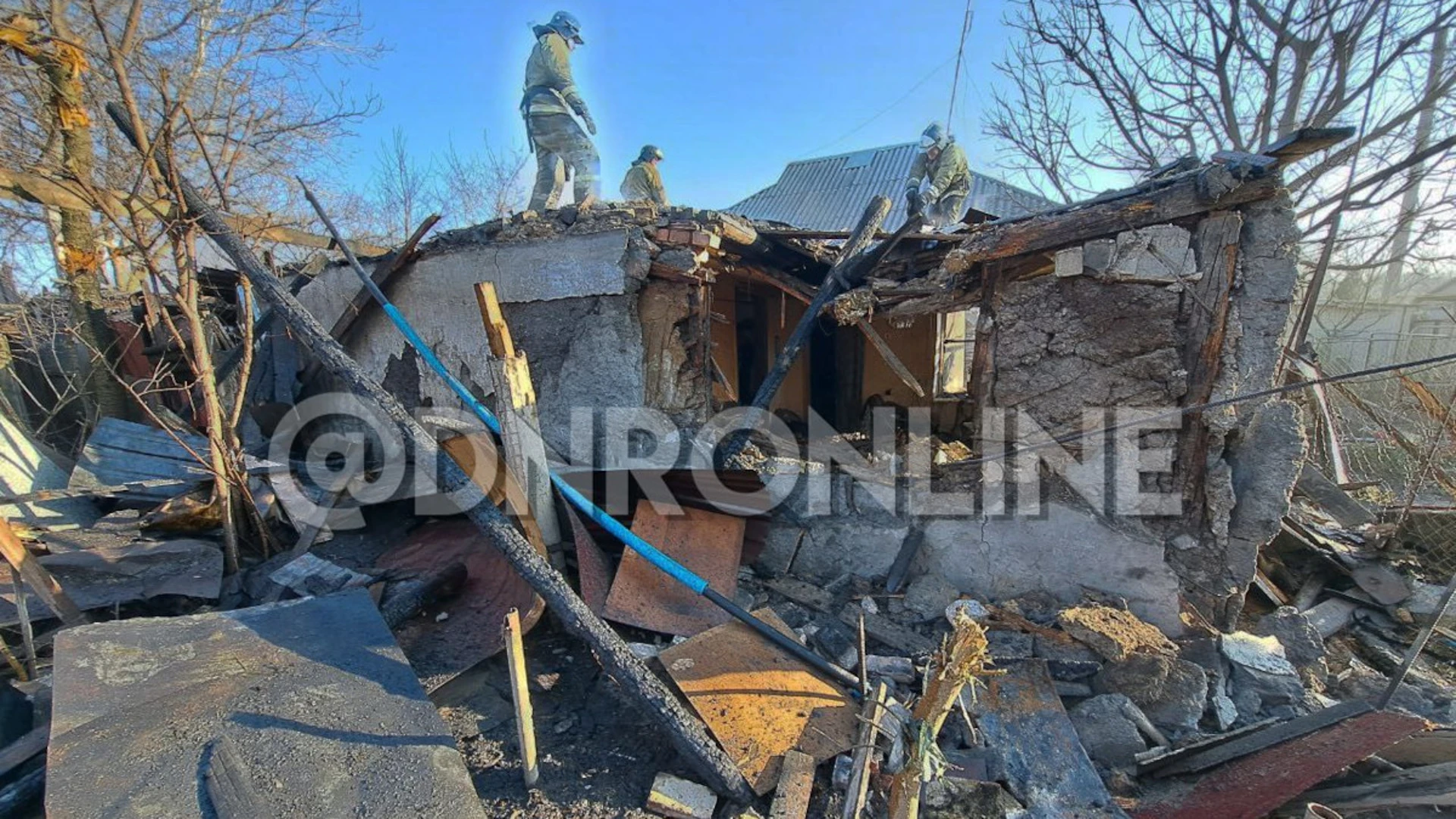 При обстреле Донецка погиб мирный житель