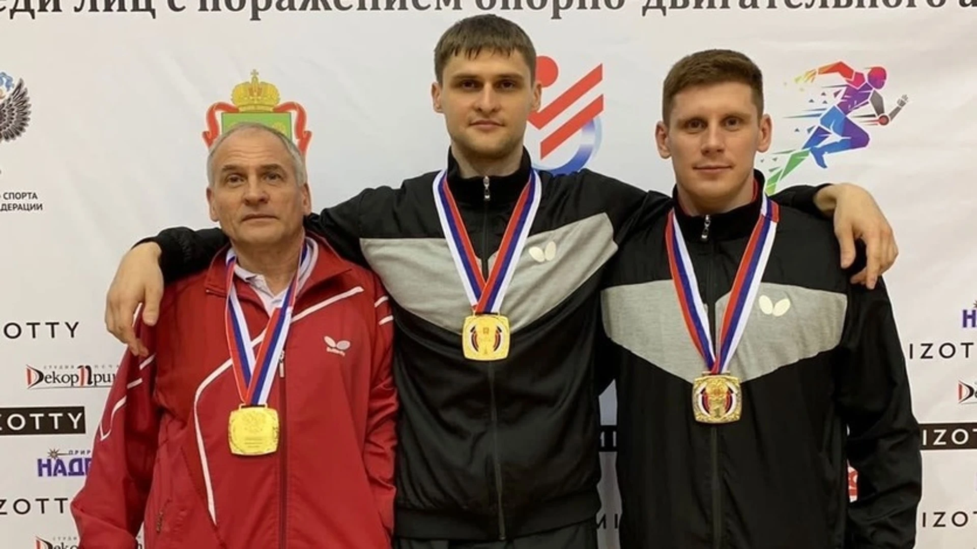 Орловец Юрий Ноздрунов стал чемпионом России по настольному теннису