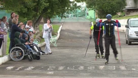 В интернате "Подсолнух" прошел мастер-класс от звездных биатлонистов