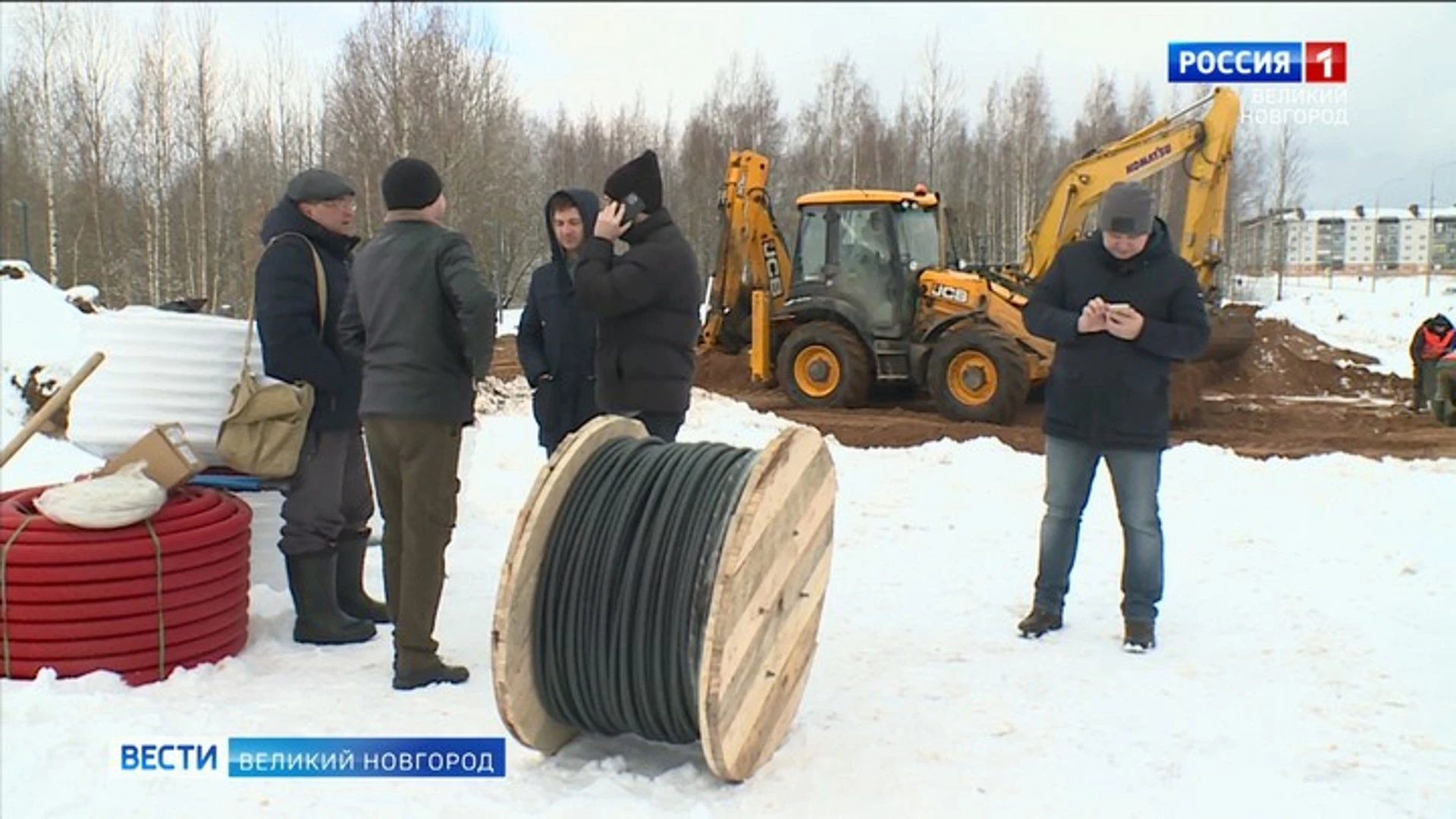 В парке "Берёзовая роща" в Великом Новгороде начался второй этап благоустройства