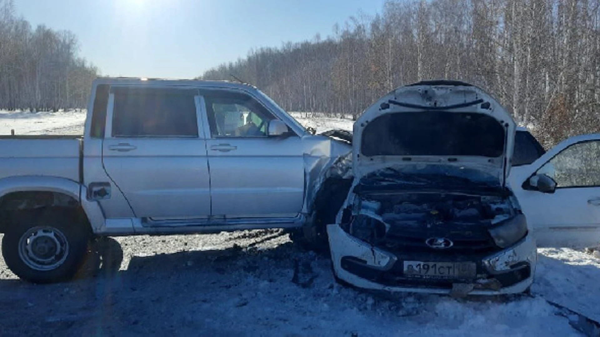 Женщина погибла в аварии на тюменской трассе