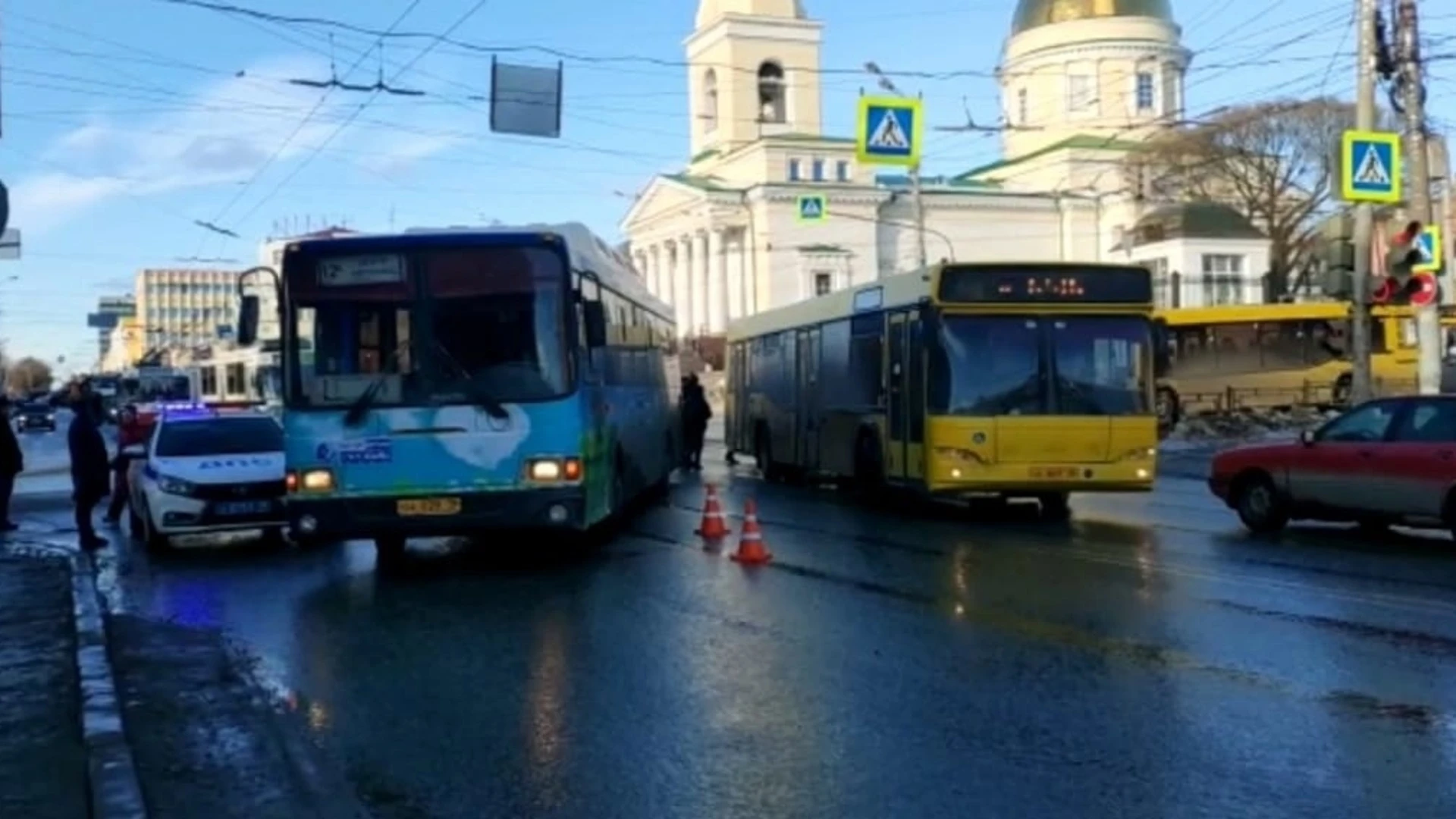 В Ижевске женщину насмерть сбил автобус