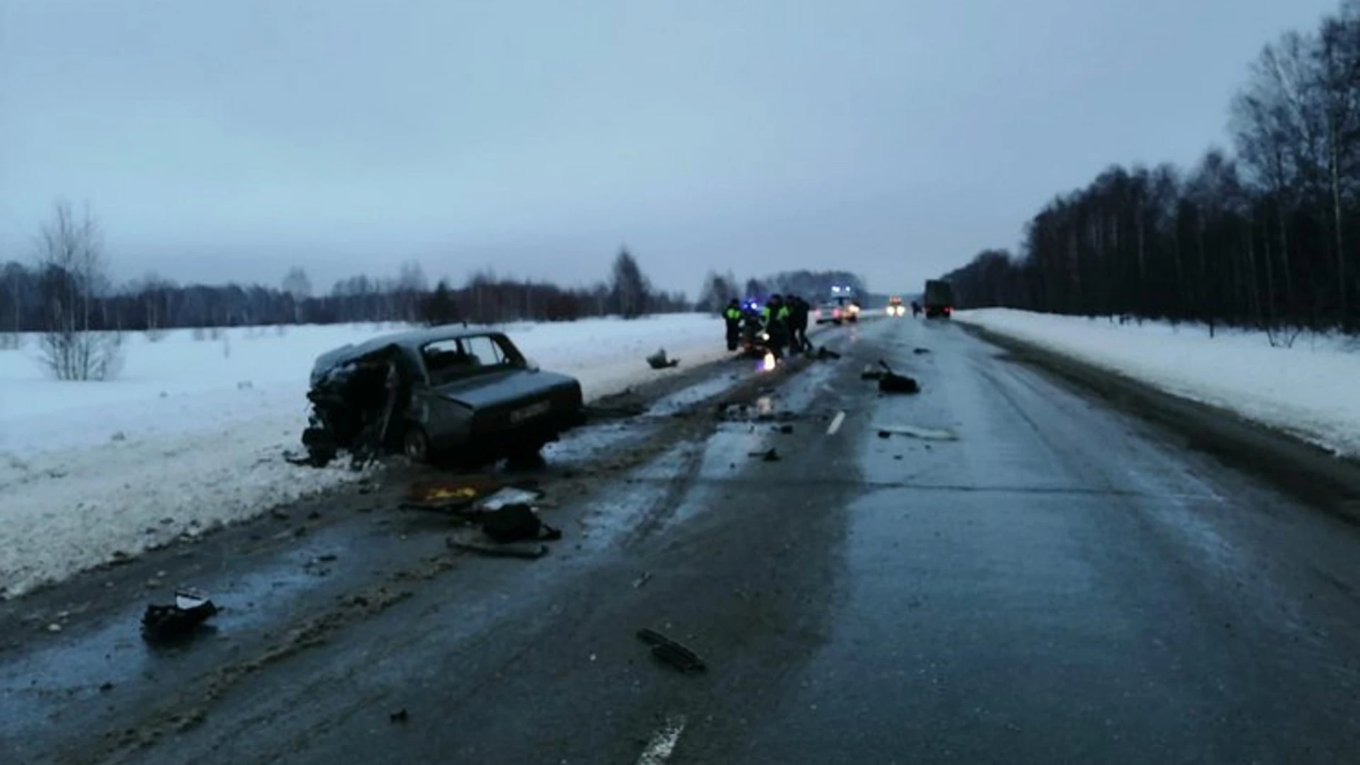 59-летний водитель "Жигулей" погиб в аварии в Мошковском районе Новосибирской области