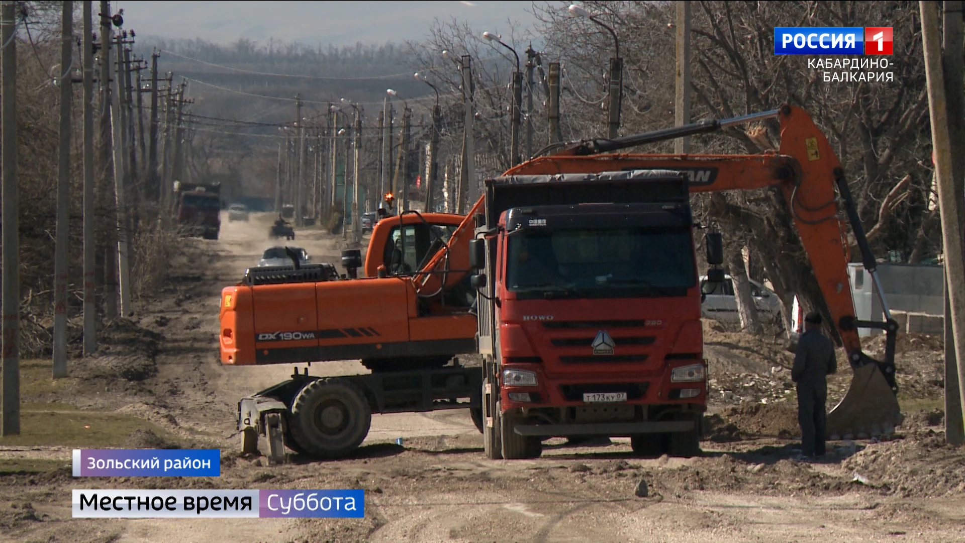 В Зольском районе приводят в порядок три отрезка дороги