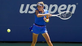 Эрика Андреева впервые вышла во второй круг US Open