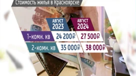 Стоимость аренды квартиры в Красноярске за год выросла сразу на 25%