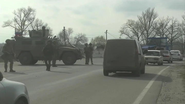 Новости Российские военные обеспечивают безопасность в Харьковской области