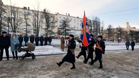 В Магадан привезли символ 80-летия Победы