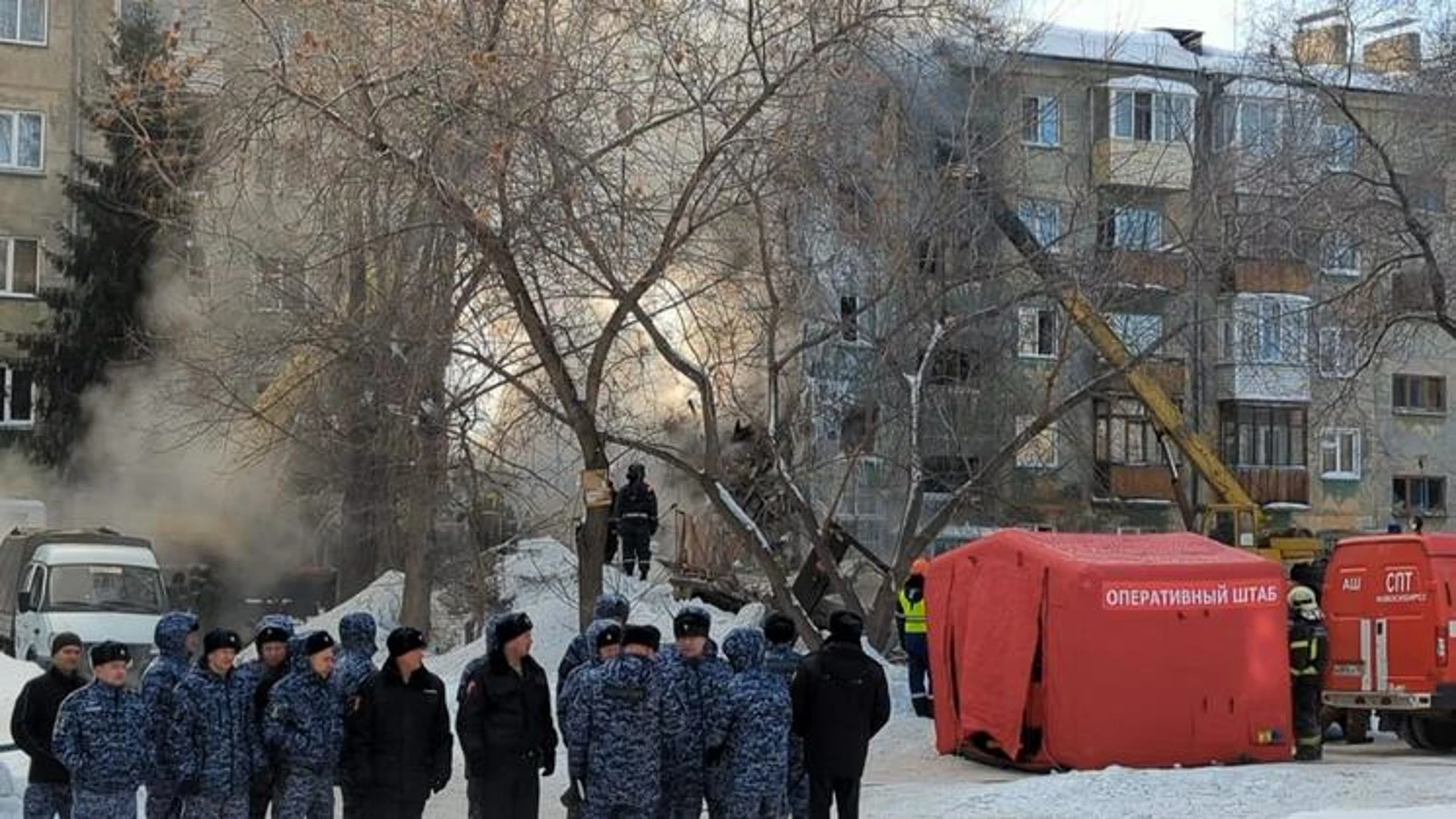 Полная хронология событий после взрыва газа и обрушения подъезда дома в Новосибирске