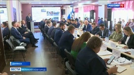 Выездное заседание правительства Новгородской области прошло в Демянске