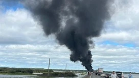 Три человека сгорели заживо после ДТП под Хабаровском