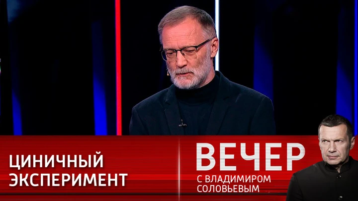 Вечер с Владимиром Соловьевым Эксперт: современная Украина – пушечное мясо