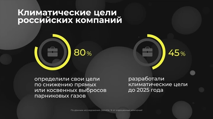 Инфографика Россия в цифрах. Углеродный след